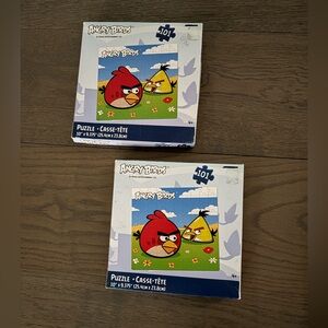 Angry Birds kids puzzles both brand new sealed